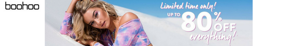 boohoo sale: up to 80% off